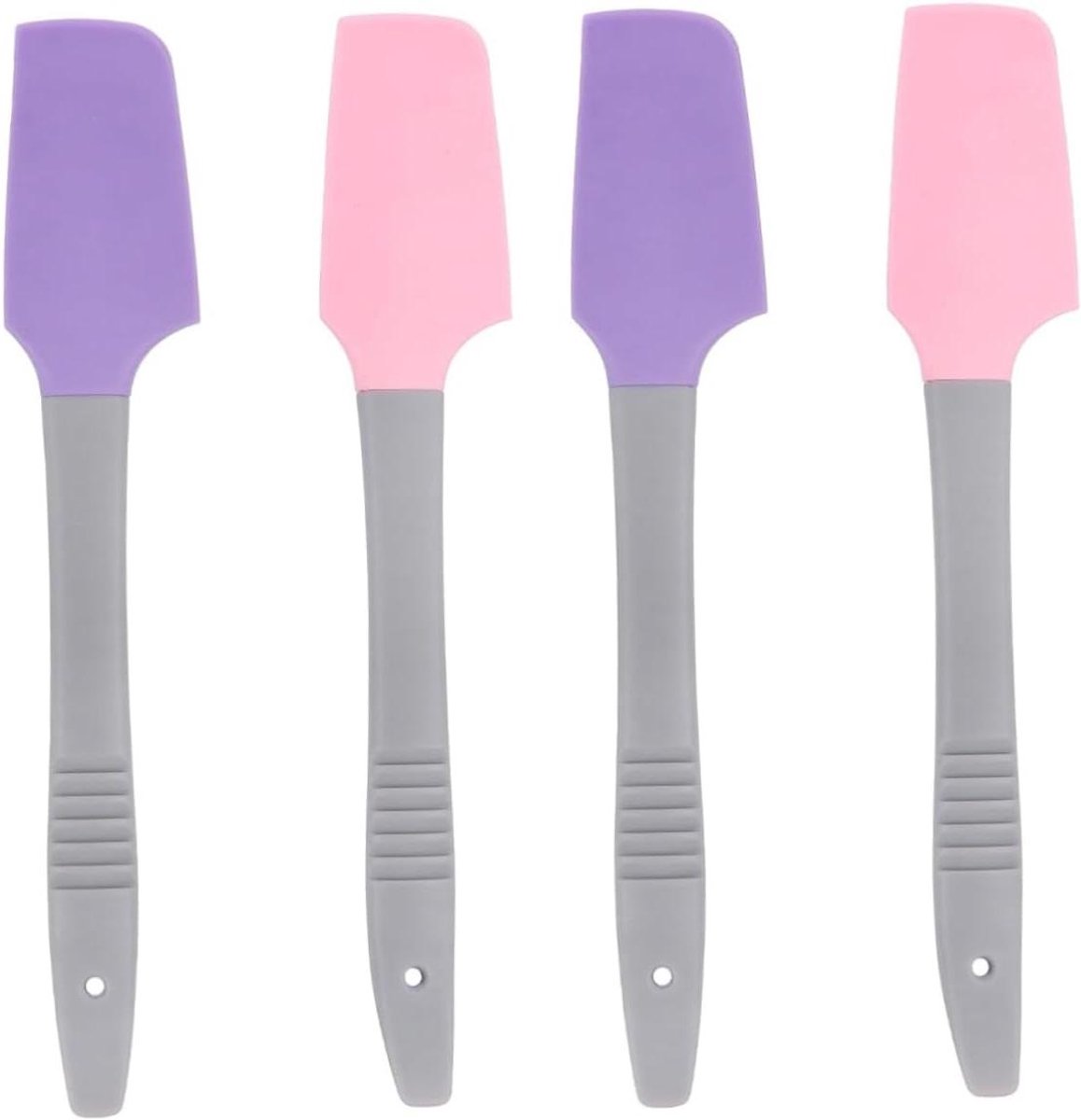 Silicone Spatula Set - Wax Scrapers - Haarverwijdering Thuis - Non-stick Herbruikbaar - 4 Stuks - As Shown