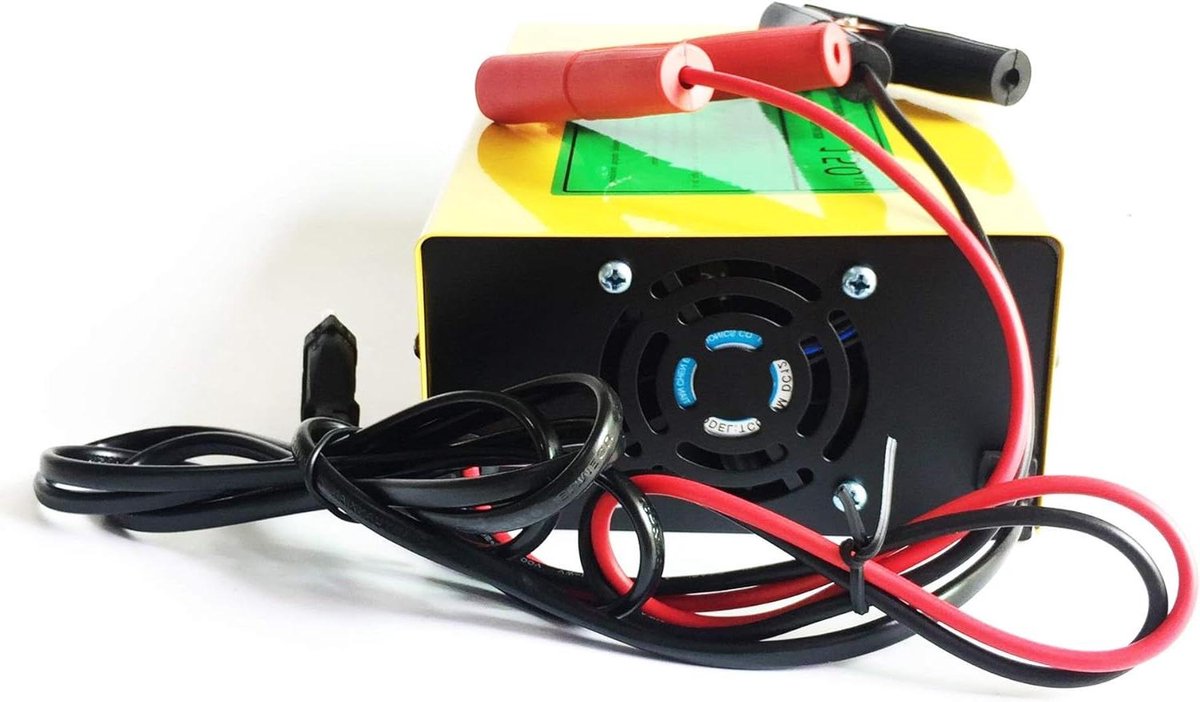 Acculader - Batterij Oplader - Voertuigen Onderhoud - Pulse Reparatie - 12V 24V - Zwart