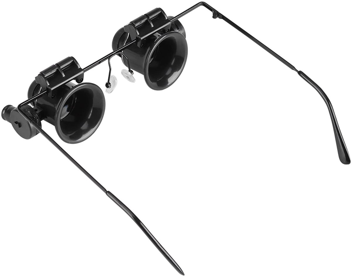 Dailygoods - Professioneel Sieradengereedschap met 20X Vergrootglas en LED-Licht
