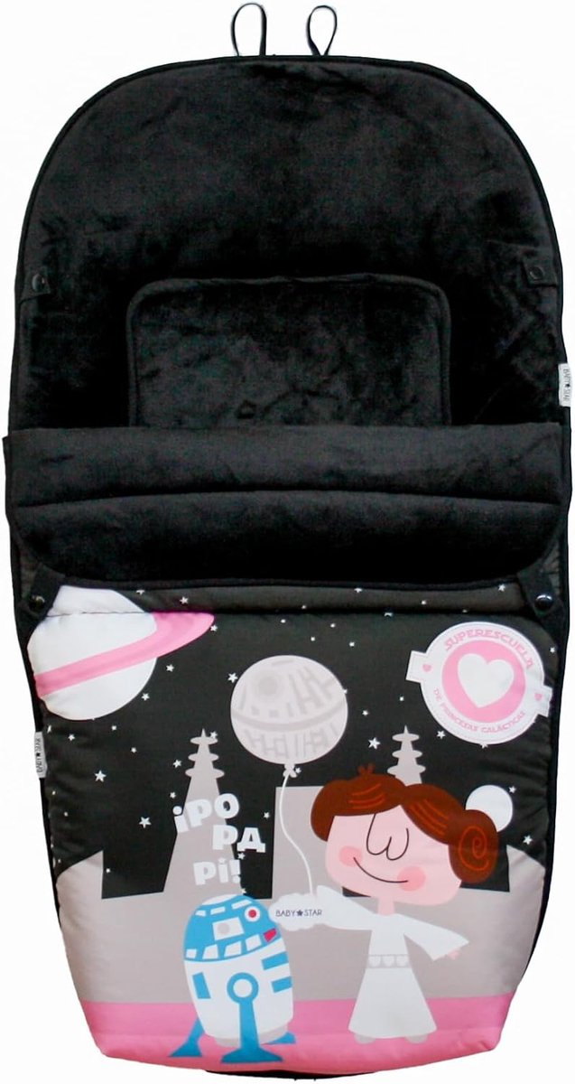 Baby Voetenzak - Kinderwagen Zak - Baby Warm Houden - Waterdichte Fleece - 10x49x97 cm - Grijs Wit — afbeelding 2
