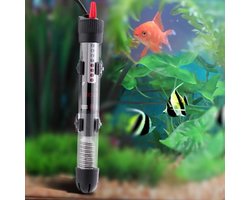 Aquarium Verwarmer - Water Verwarmer - Stabiele Watertemperatuur - Automatische Temperatuurregeling - 25 Watt - Zwart