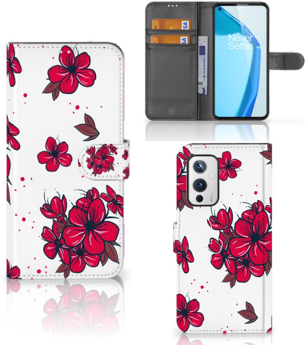 OnePlus 9 Hoesje Blossom Red