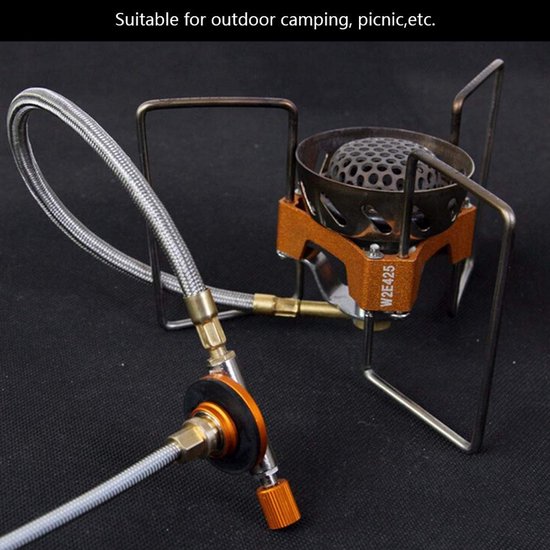 Cosensi - Gas Tank Adapter - Camping Accessoire - Lichtgewicht en Duurzaam - Compact Formaat - Gas Tank Connector - Geschikt voor Buitenactiviteite... — afbeelding 3