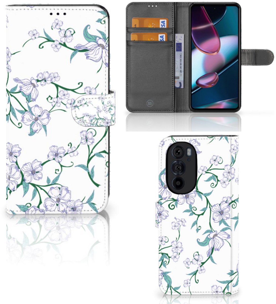 Motorola Edge 30 Pro Uniek Hoesje Blossom White