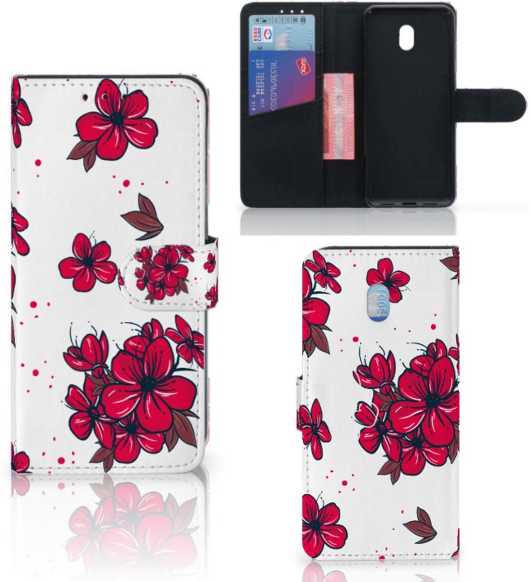 Xiaomi Redmi 8A Hoesje Blossom Red