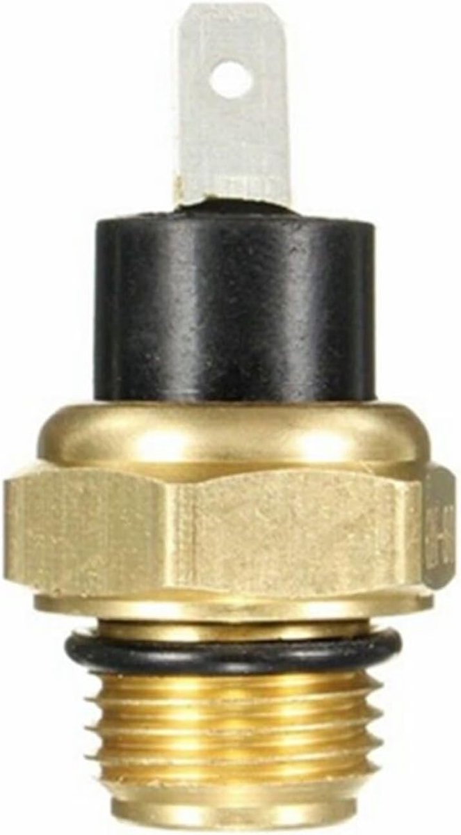 Radiator Ventilator Thermostaat - Watersensor Motor - Motor Koeling - Specifieke Inschakeltemperatuur - M16 Schroefmaat - Goud