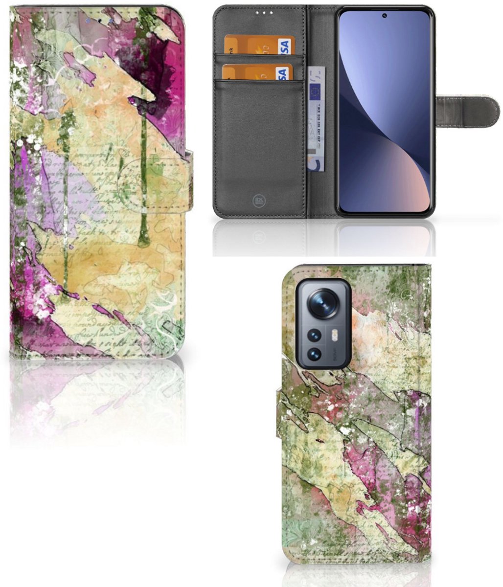 Hoesje Xiaomi 12 Pro Letter Painting