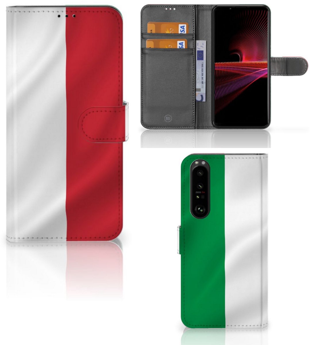 Book Case voor Sony Xperia 1 III Bookstyle Case Italië