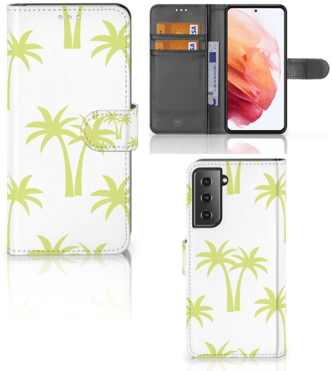 Samsung Galaxy S21 Hoesje Palmtrees