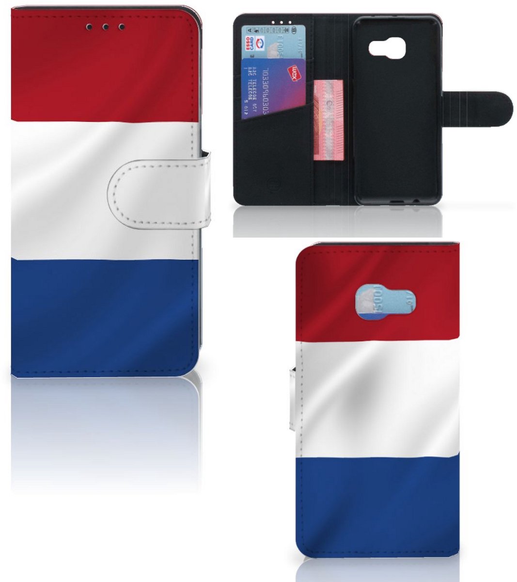 Book Case voor Samsung Galaxy A3 2017 Bookstyle Case Nederlandse Vlag