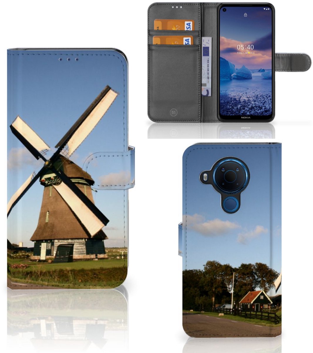 Nokia 5.4 Flip Cover Molen