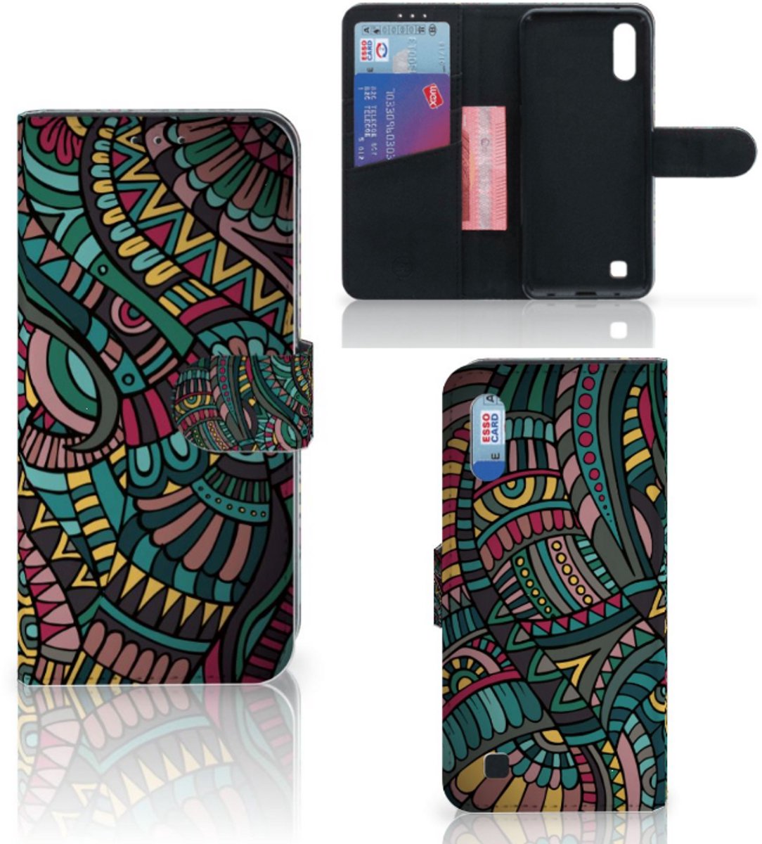 Samsung Galaxy M10 Telefoon Hoesje Aztec