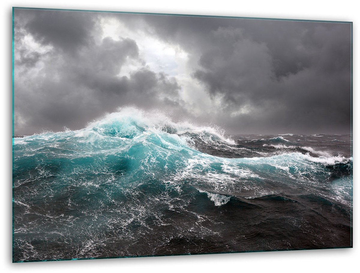 TMK ArtDeko - Snijplank - Glas - 40x30cm - Zee Ontwerp