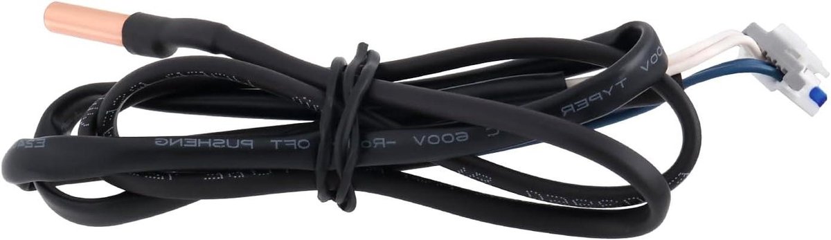 Air Conditioner Sensor - Temperatuurvoeler Thermistor - Airco Reparatie - Dubbele Temperatuurmeting - 41 cm Draad - Wit