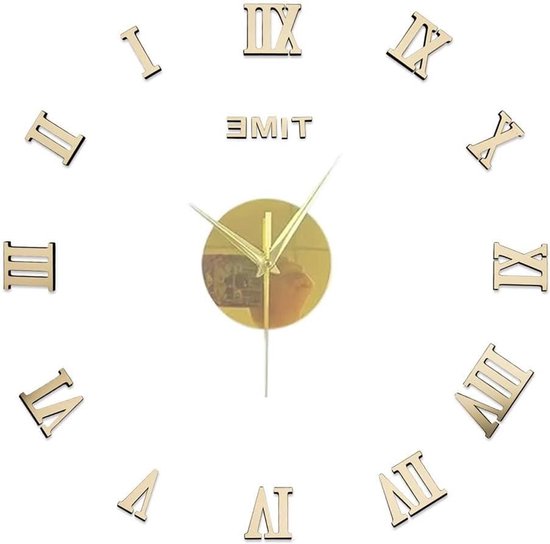 3D wall clocks DIY wall clock modern wall clock mute wall clock wall garland frameless wall clock 3D DIY mirror sticker home textiles DIY wall clock for living room home office