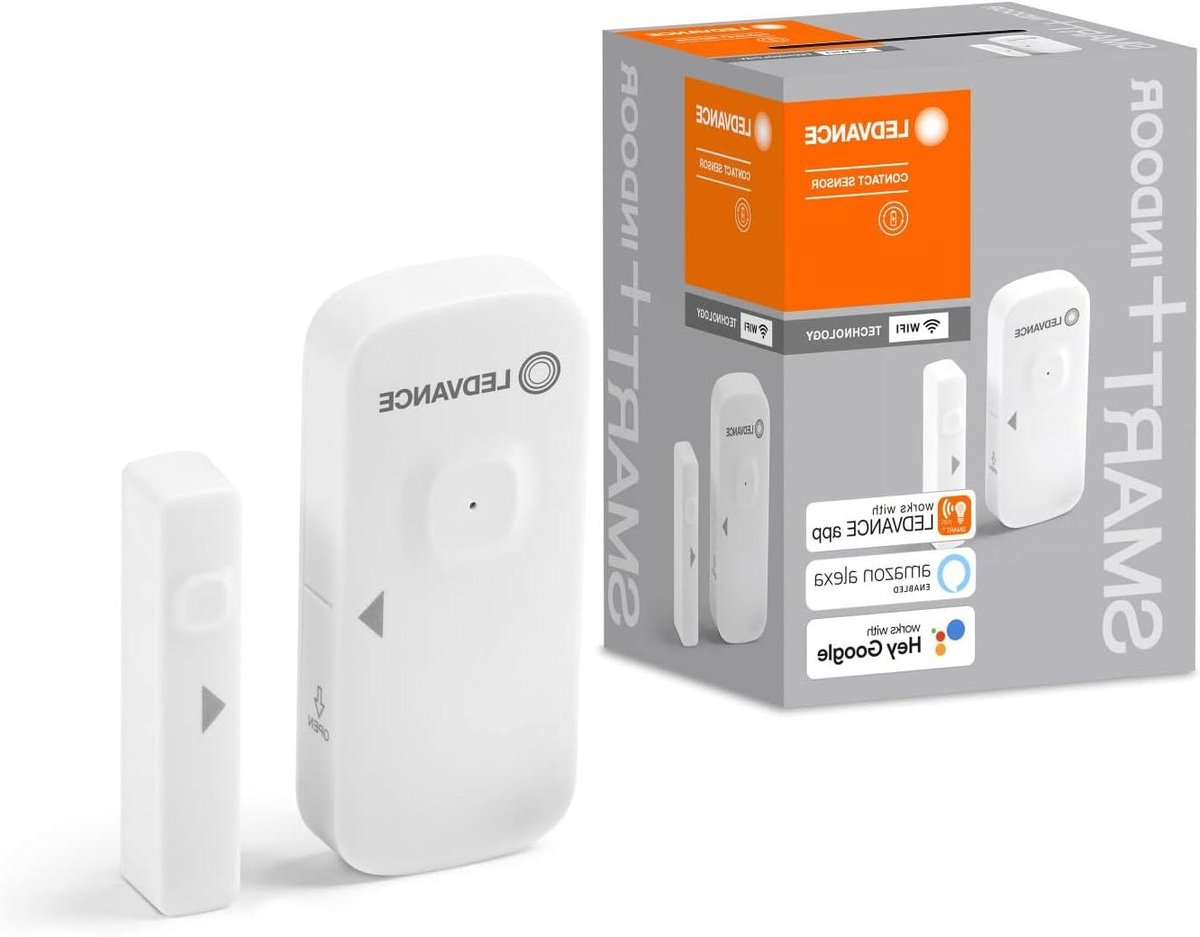 Slimme Contact Sensor - Deur Sensor Raam Sensor - Huis Beveiliging - Wifi Technologie - 4 Stuks - Wit
