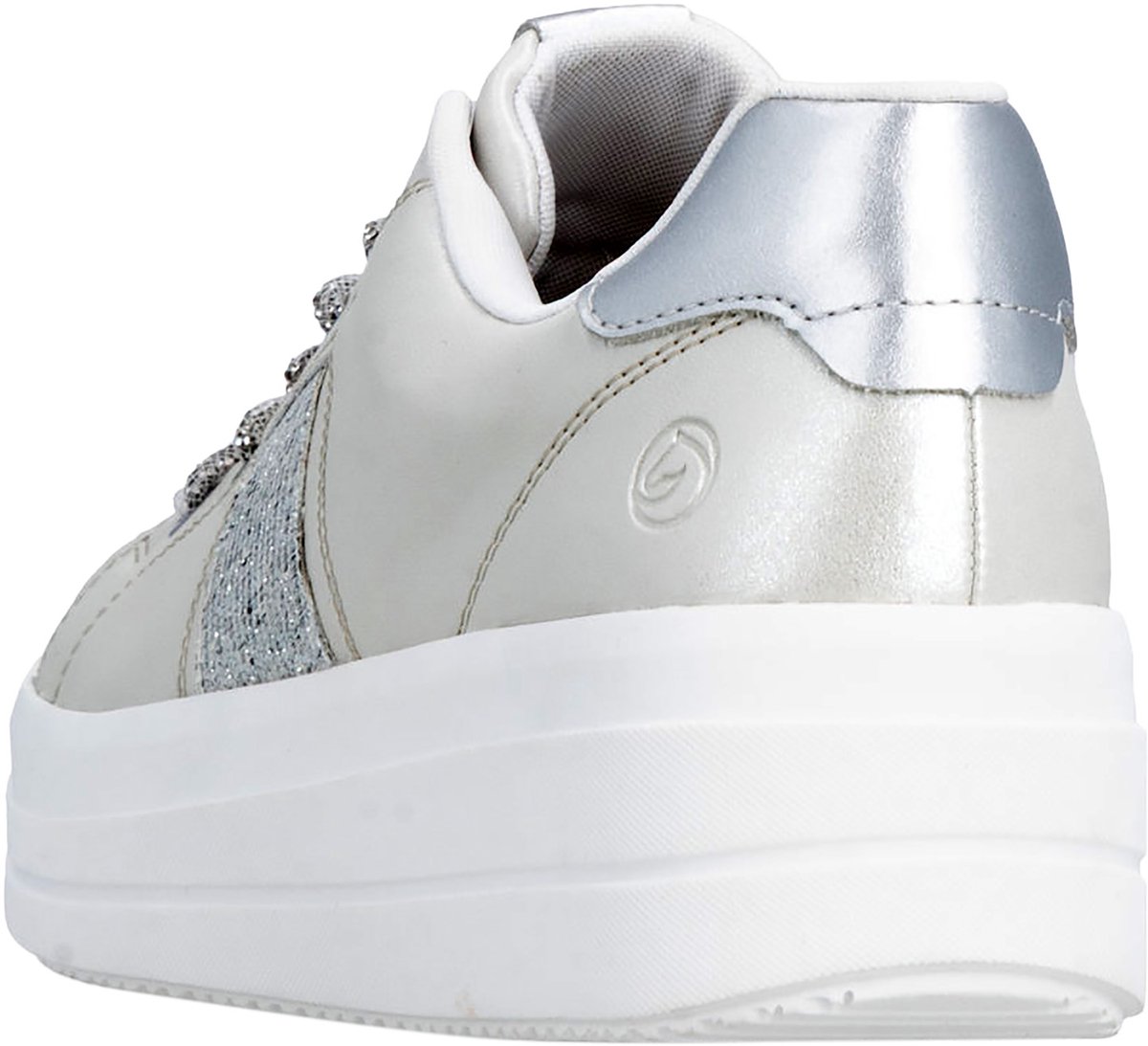 Lage sneakers met veters
