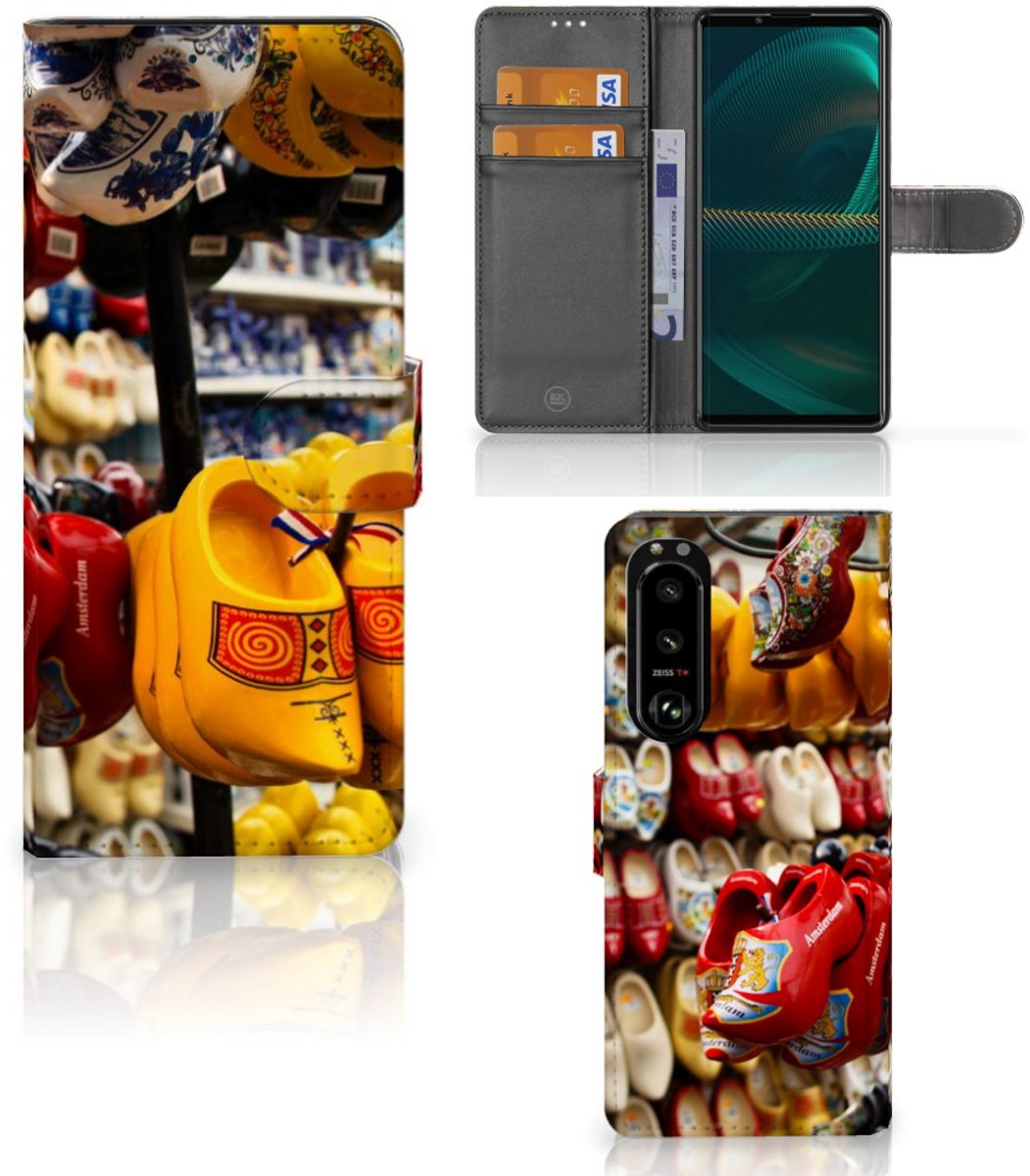 Sony Xperia 5III Flip Cover Klompen