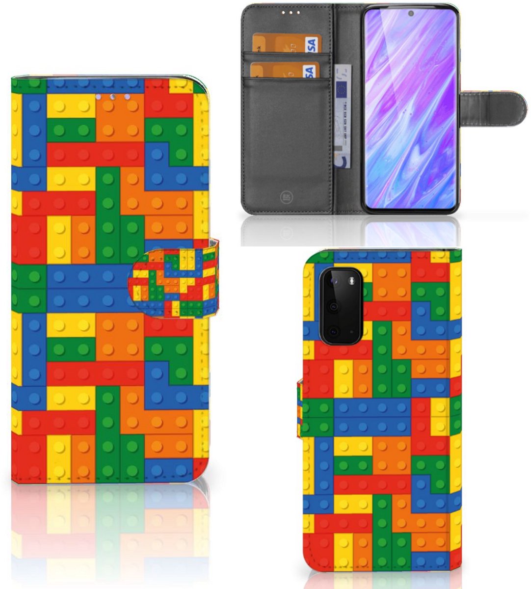 Samsung Galaxy S20 Telefoon Hoesje Blokken