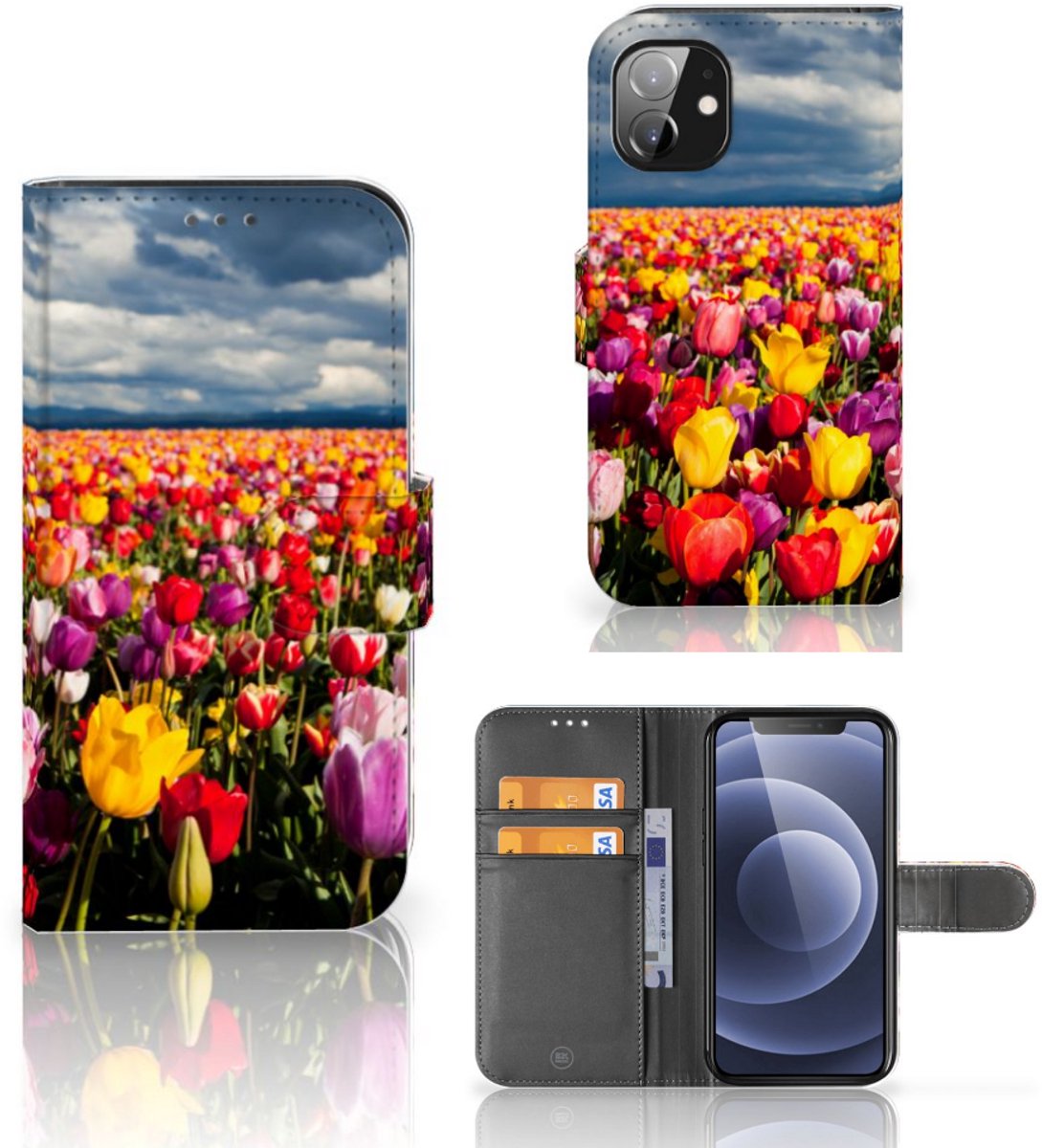 Apple iPhone 12 Mini Hoesje Tulpen