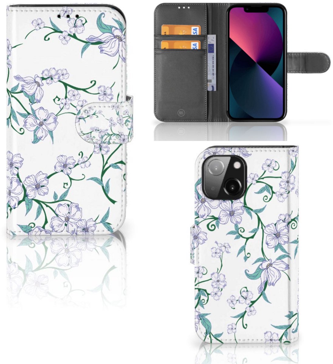 iPhone 13 Mini Uniek Hoesje Blossom White