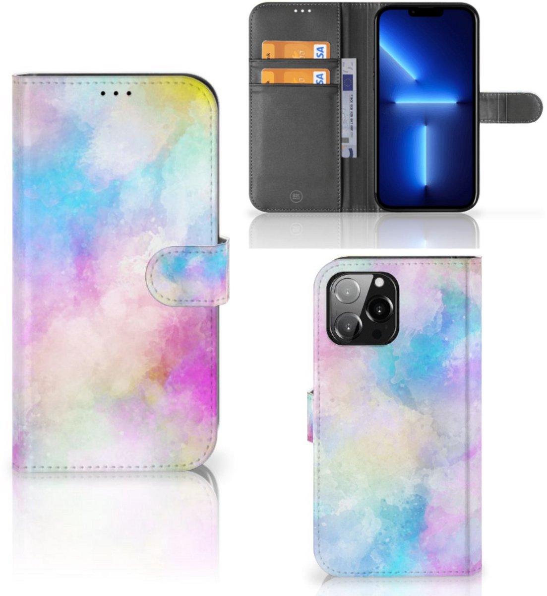 Hoesje iPhone 13 Pro Max Watercolor Light