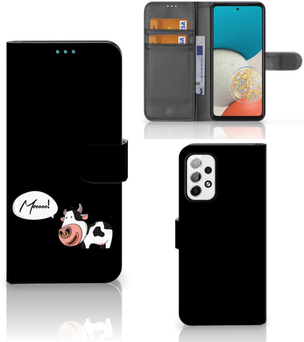 Samsung Galaxy A73 5G Leuk Hoesje Cow
