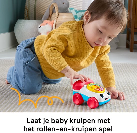 Fisher-Price Telefoonvoertuig Duwspeelgoed met geluiden van Merkloos — afbeelding 2