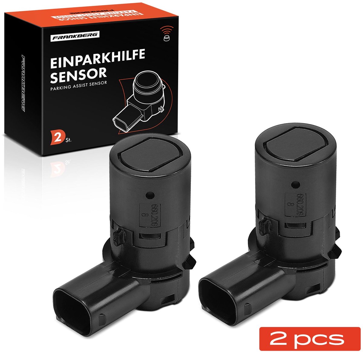 Frankberg 2x Parksensor PDC Sensor Achter voor Volvo