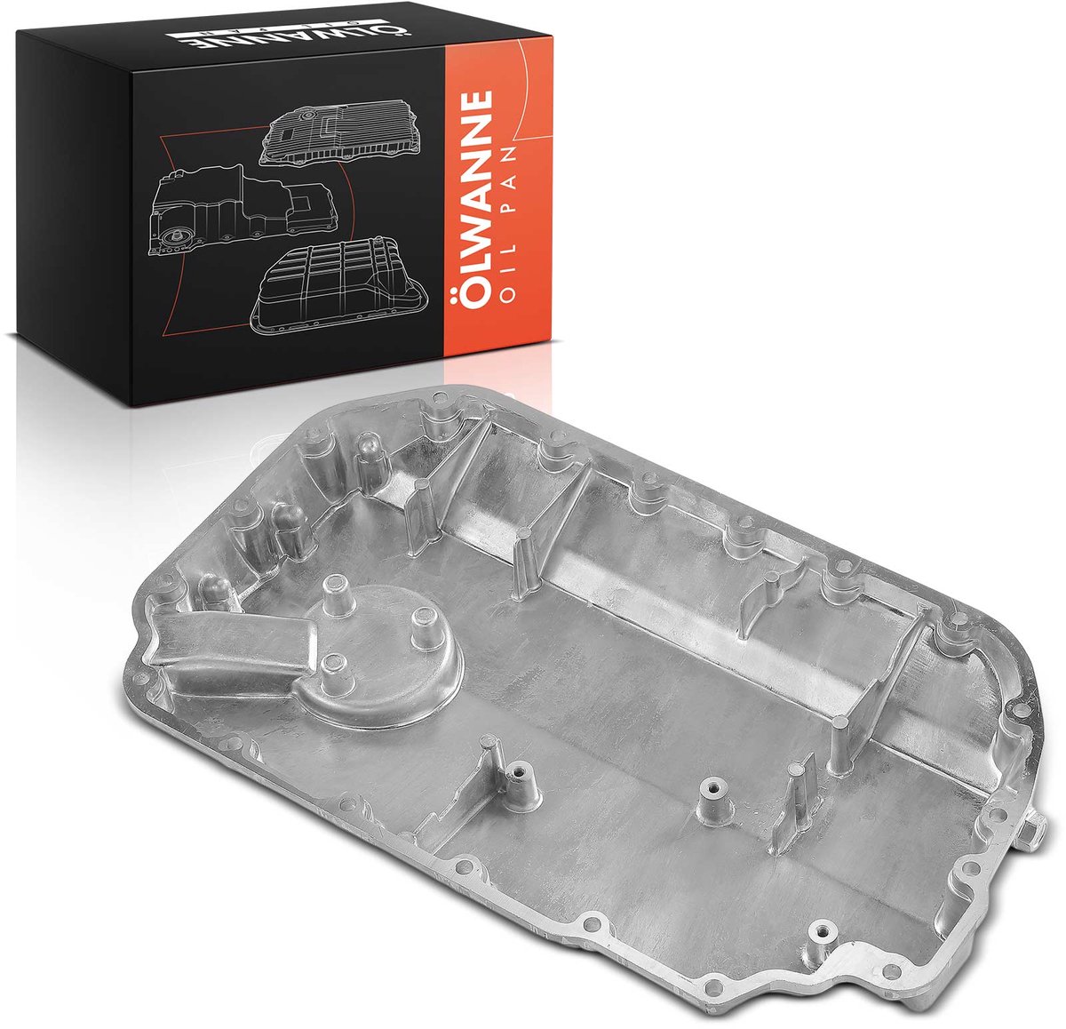 Frankberg 1x oliepan motoroliepan voor VW Passat 3B2 3B3 3B5 3B6 Audi