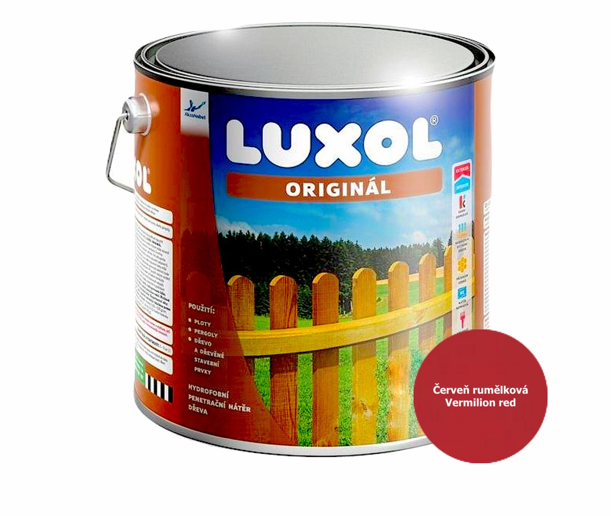 Luxol Origineel 2,5l, 0081 Karmozijnrood
