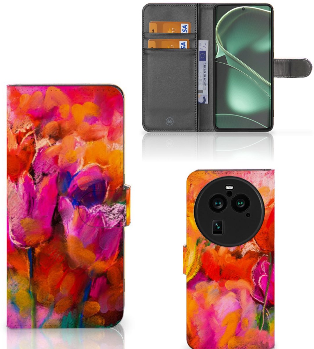 Hoesje OPPO Find X6 Pro Tulips