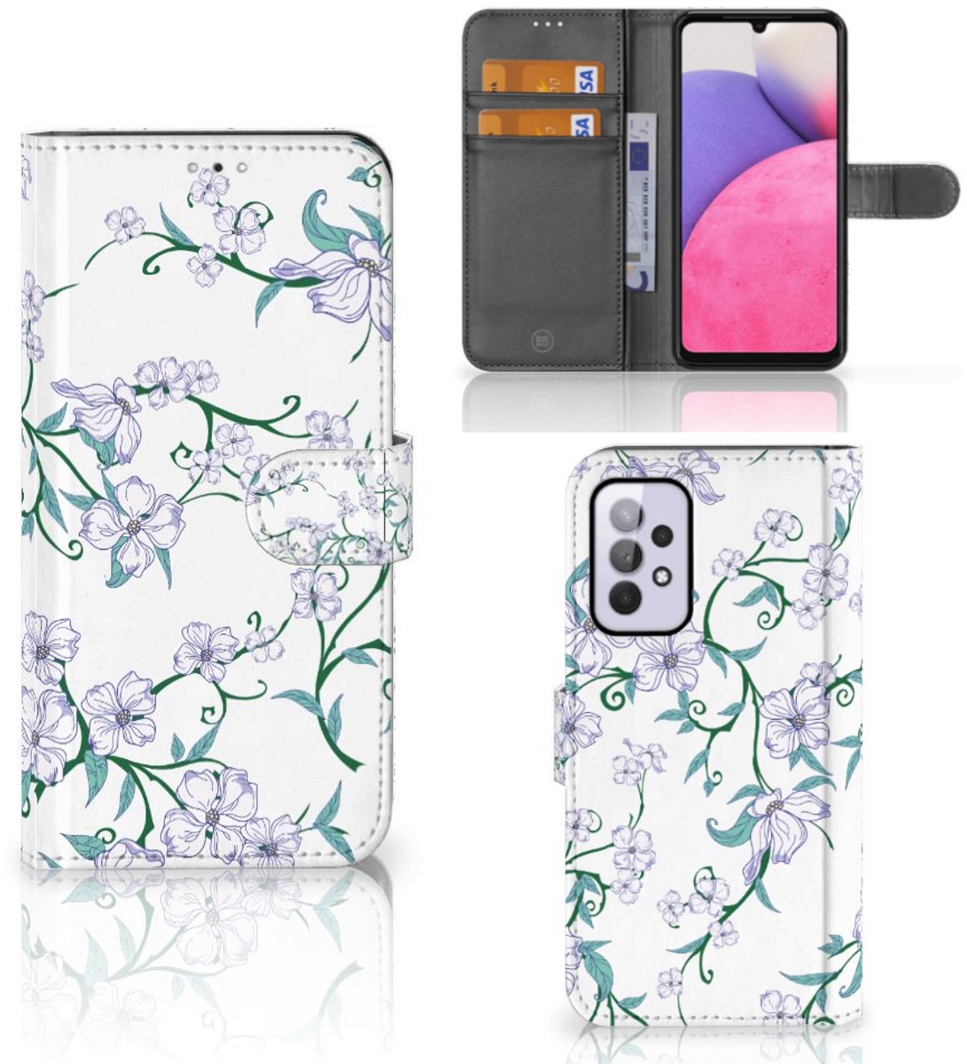 Samsung Galaxy A33 5G Uniek Hoesje Blossom White