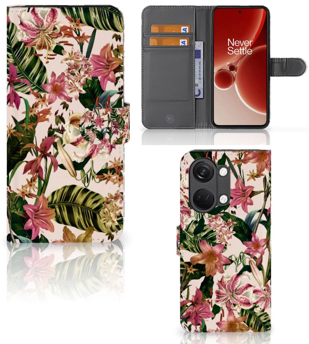 OnePlus Nord 3 Hoesje Flowers