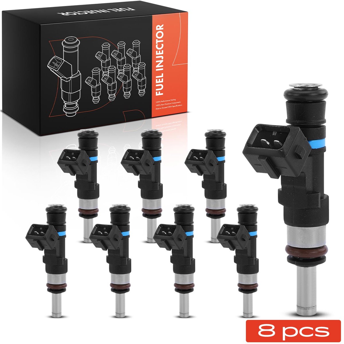 Frankberg 8x Injector voor BMW 3er E90 E92 E93 M3