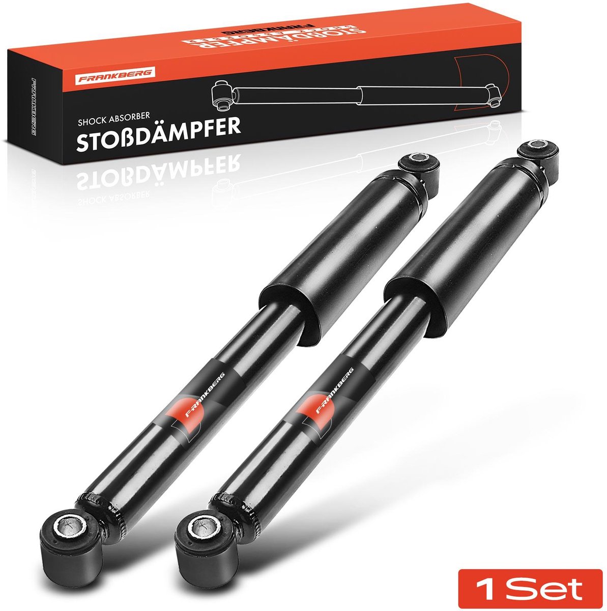 Frankberg 2x Demper Achteras voor FORD