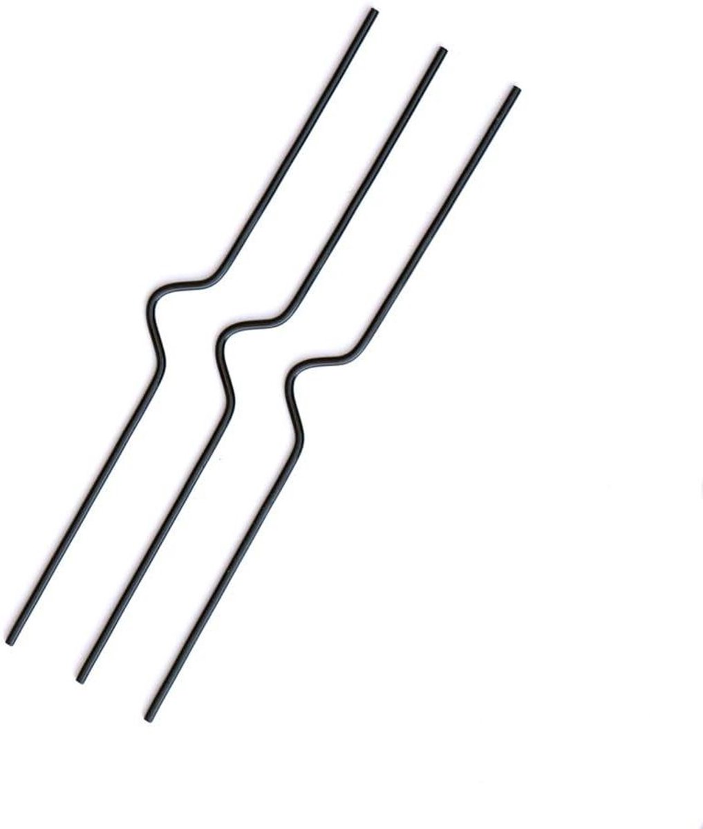Kalender Hangers - Draad Binders - Kalenders Maken - Voor Brede Kalenders - 100 Stuks - Zwart