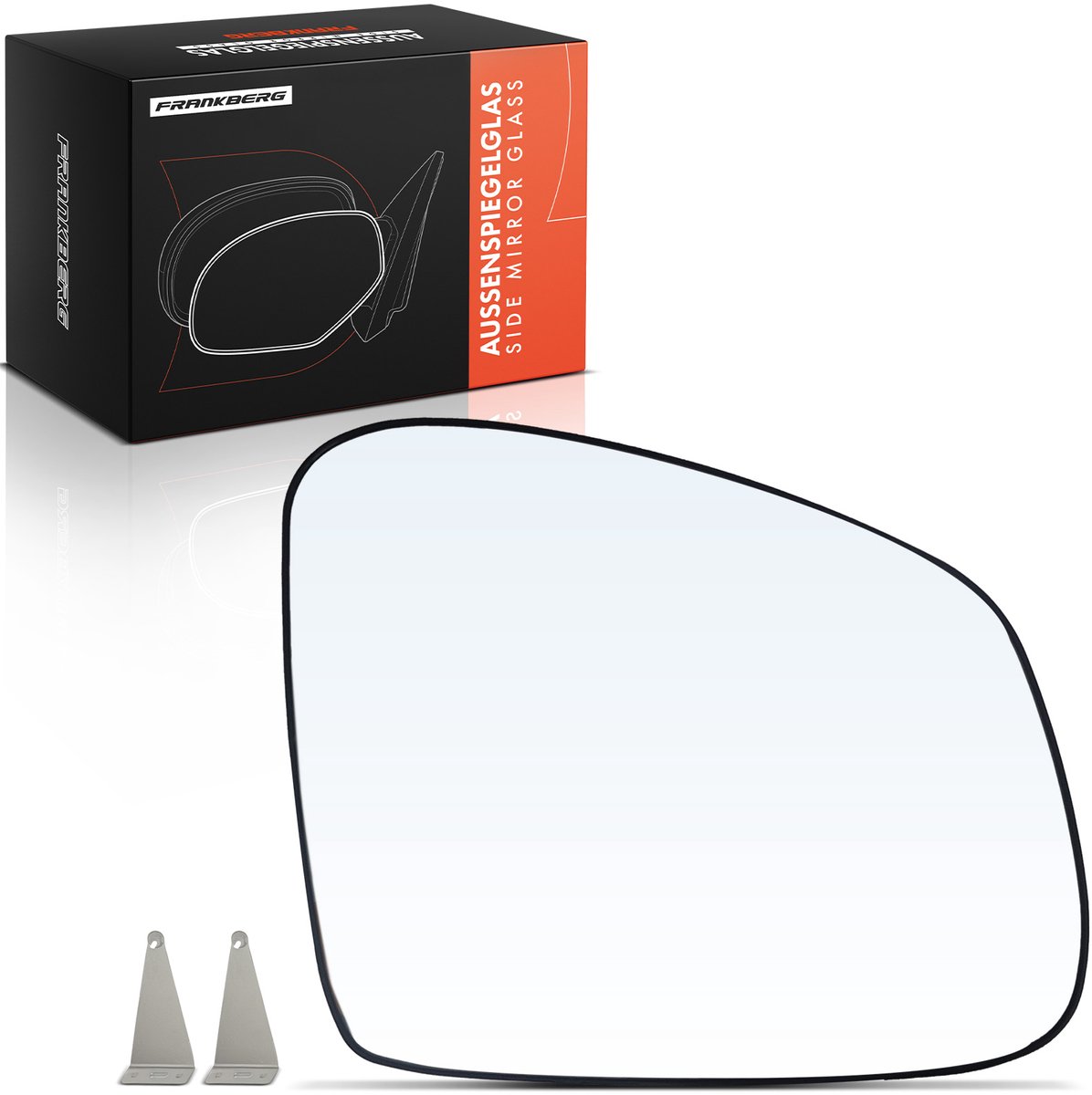 Frankberg 1x Buitenspiegelglas rechts voor Renault