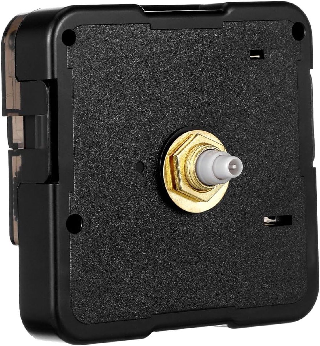 Kwartsuurwerk Vervanging - Klok Mechanisme - Klok Reparatie - Stille Werking - 5.5 x 5.5 cm - Zwart
