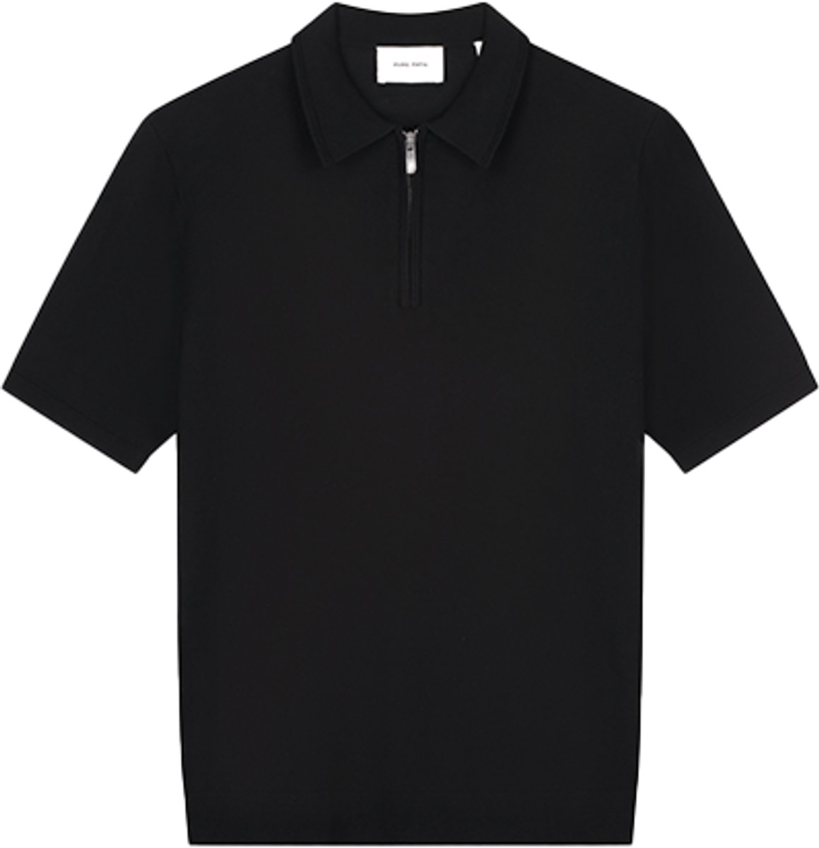 Pure Path Zip Knitted Polo