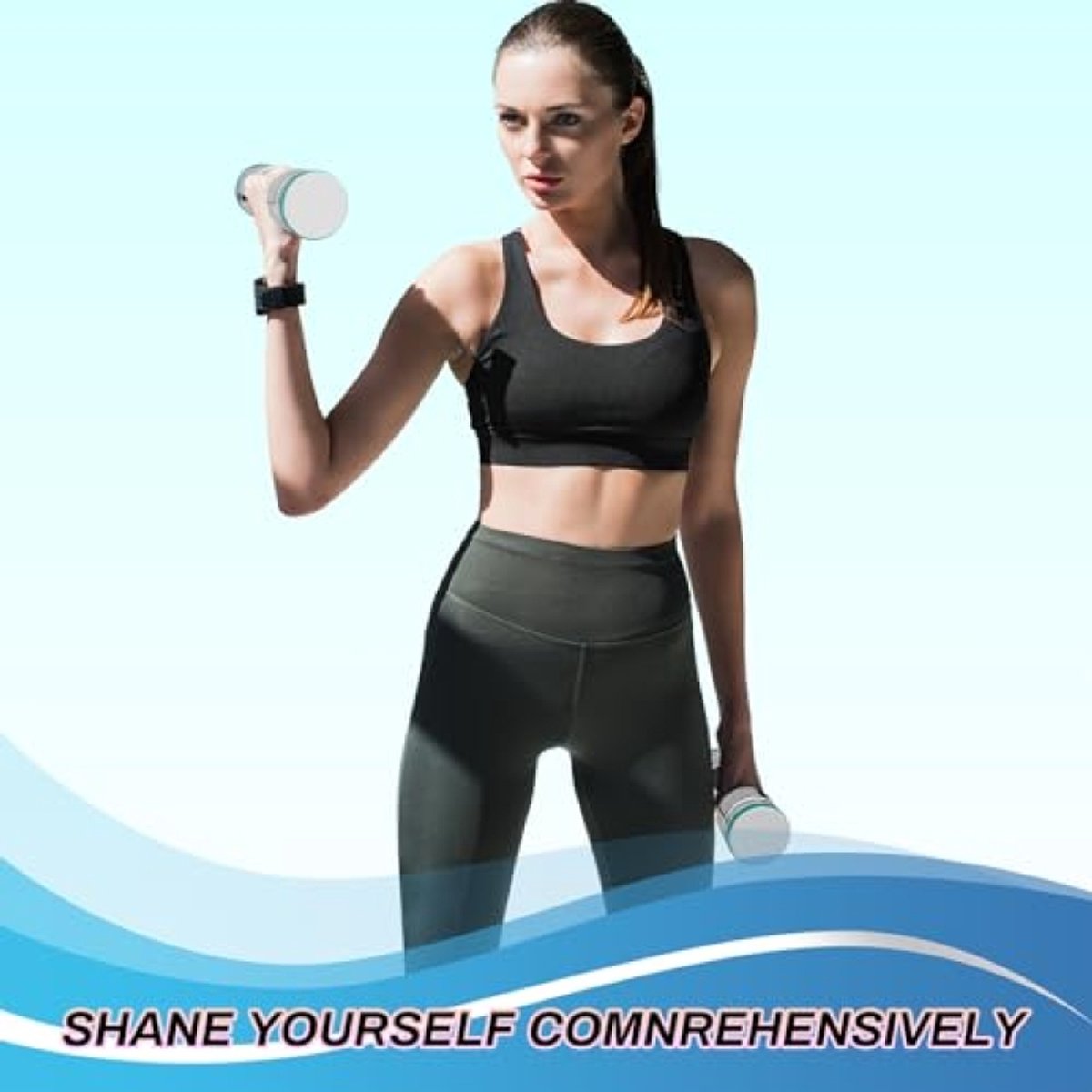 Compacte verstelbare halter set van 2 - Ruimtebesparend ontwerp met comfortgreep voor krachttraining – foto 8
