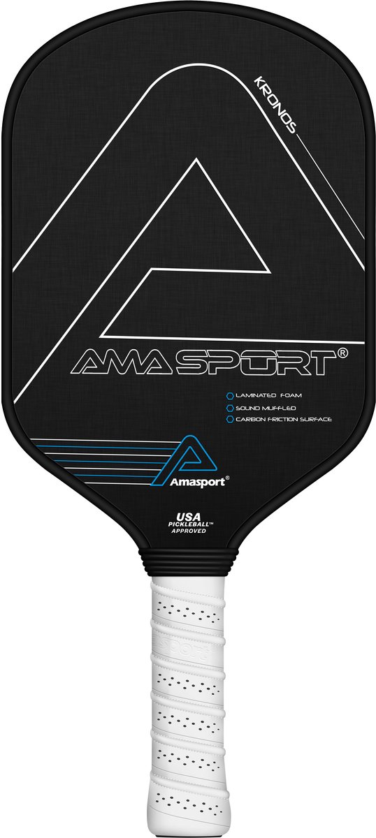 Pickleball Paddle PA016 Blauw – Carbon Paddle – Power & Control – AMA Sport