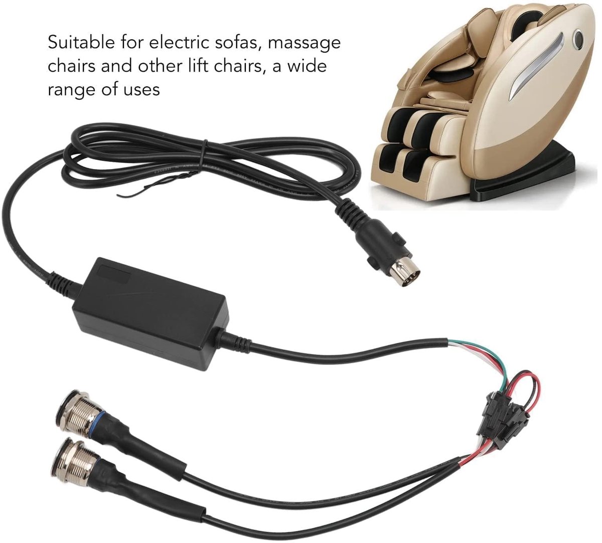 ONF3 - Touch Sensor Control Box - Elektrische Fauteuil Controller - Beige - Interferentiebestendig - Verbeterde efficiëntie - Geschikt voor volw...