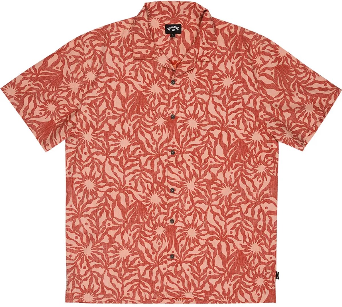 Billabong Vacay Overhemd Met Korte Mouwen S Man Rood