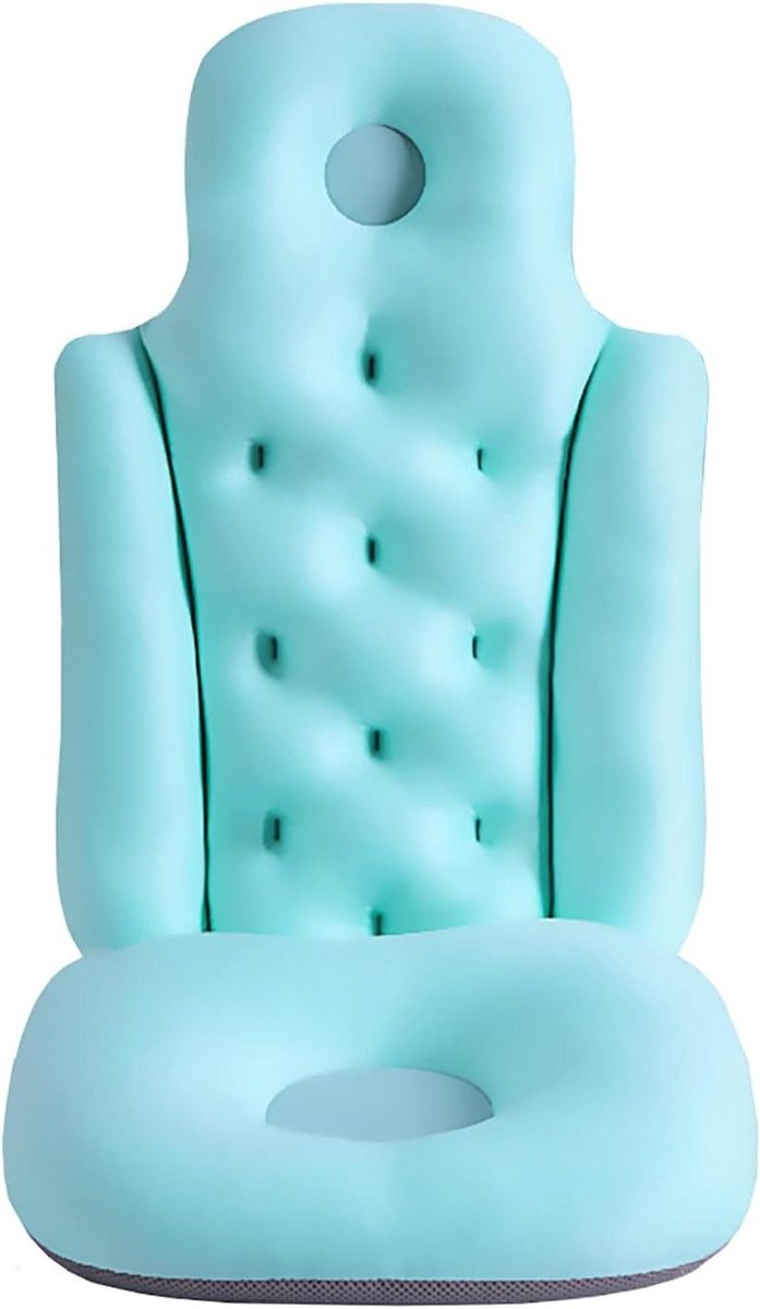 Badkussen - Spa kussen - Ontspannen badderen - Ergonomisch ontwerp - 58 x 40 cm - Blauw