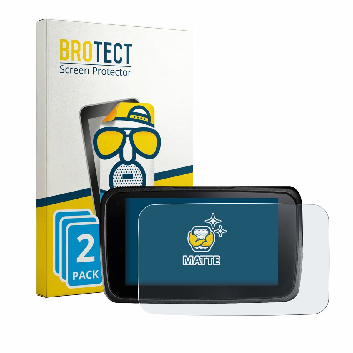 BROTECT - Screenprotector voor Kymco CV3 575 2026 - Folie Beschermfolie matte 2 Stuks