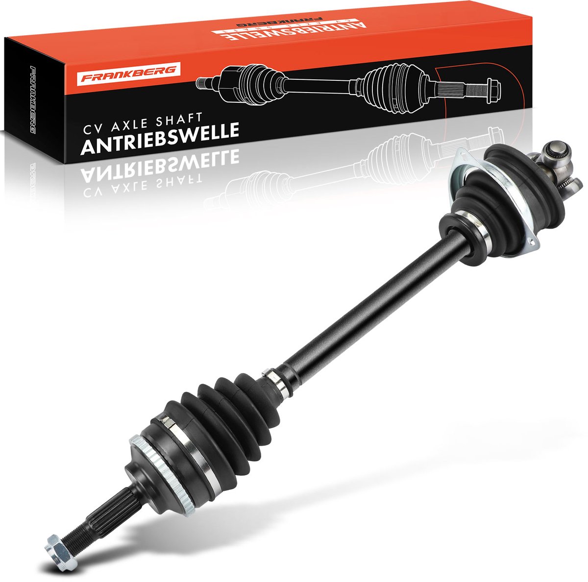 Frankberg 1x aandrijfas vooras links voor Renault Clio II BB CB