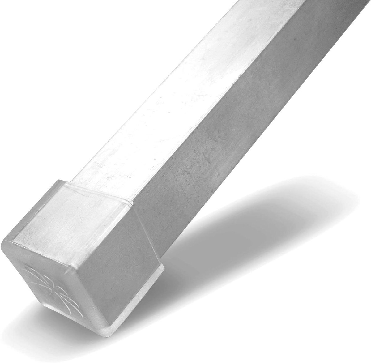Rubberen Voetdoppen - Meubelbeschermers Doppen - Meubels Beschermen - Vierkante Pasvorm - 40 mm 50 Stuks - Transparant