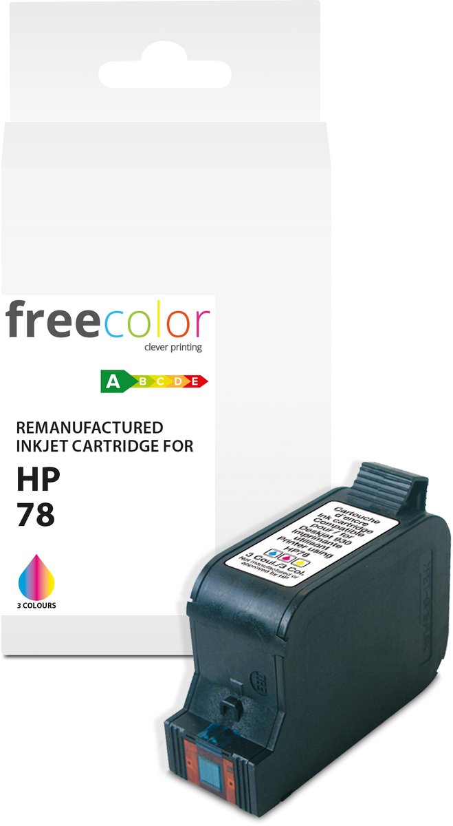HP 78 - FREECOLOR - 3 Colours 36ml