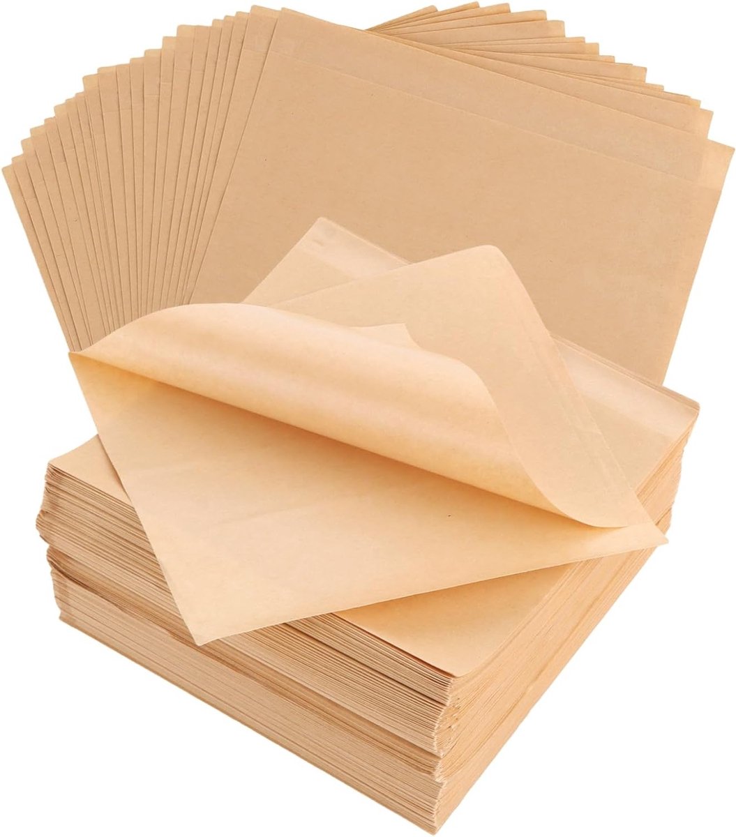 1000 Stuks Papieren Burgerzakken, 15 x 15 cm, Ideaal voor Snacks, Frietjes en Taarten